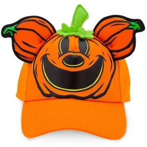 2024 Disney Baseball Cap Hat Halloween Mickey's Pumpkin Patch Jack-o'-Lantern